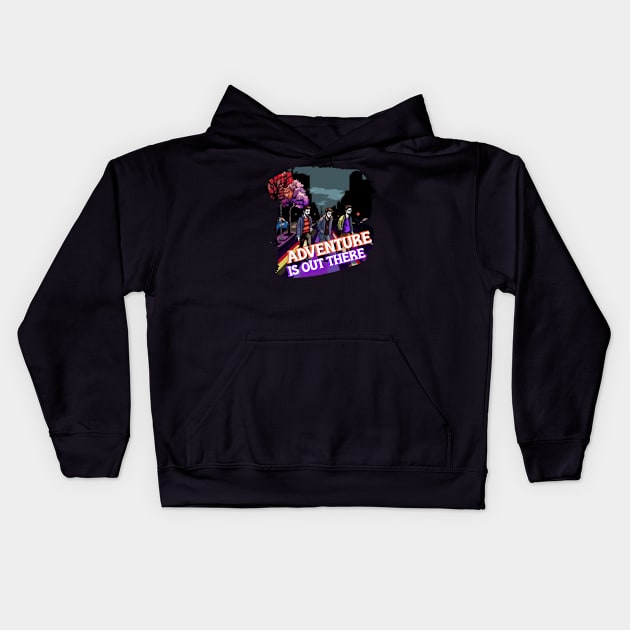 Adventure Is Out There Kids Hoodie by Pixy Official